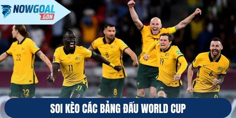 Soi kèo các bảng đấu World Cup